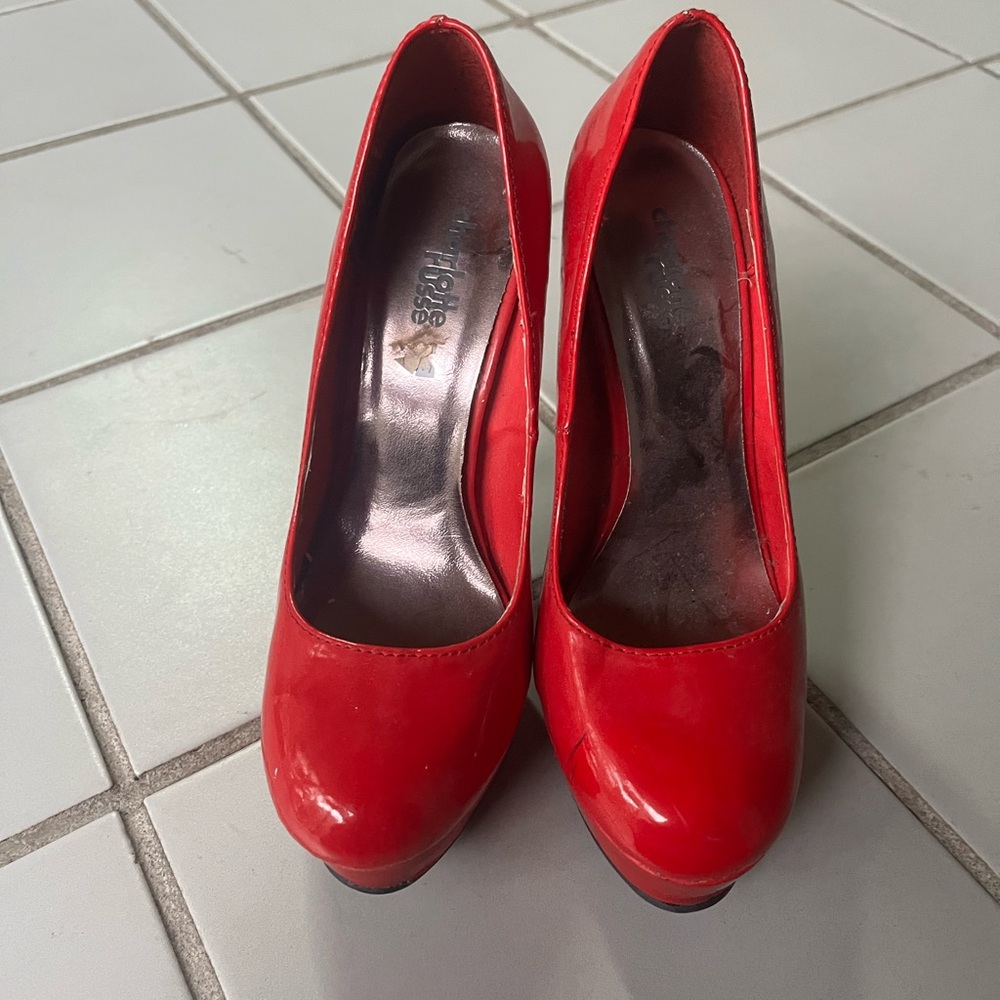 Charlotte Russe Bold Red Heels
